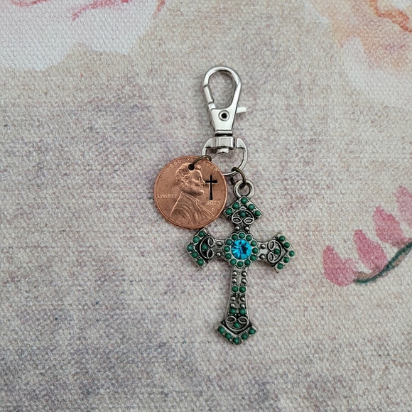 Lucky Penny Keychain | Handmade | 2023 - Picture 3 of 6